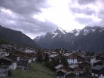 Archiv Foto Webcam Grächen: Ausblick vom Chalet Soldanella 15:00
