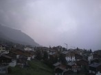 Archiv Foto Webcam Grächen: Ausblick vom Chalet Soldanella 19:00
