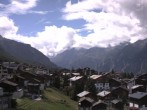 Archiv Foto Webcam Grächen: Ausblick vom Chalet Soldanella 11:00