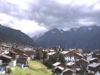 Archiv Foto Webcam Grächen: Ausblick vom Chalet Soldanella 15:00