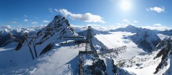 Archiv Foto Webcam Sölden: Bergstation Tiefenbachgletscher 13:00