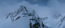 Archiv Foto Webcam Sölden: Bergstation Tiefenbachgletscher 03:00