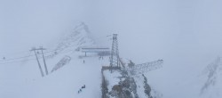 Archiv Foto Webcam Sölden: Bergstation Tiefenbachgletscher 13:00