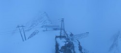 Archiv Foto Webcam Sölden: Bergstation Tiefenbachgletscher 15:00