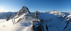 Archiv Foto Webcam Sölden: Bergstation Tiefenbachgletscher 07:00