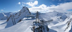 Archiv Foto Webcam Sölden: Bergstation Tiefenbachgletscher 11:00