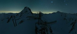 Archived image Webcam Sölden: Top Station Tiefenbach Glacier 23:00