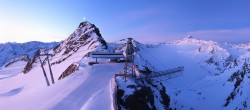 Archiv Foto Webcam Sölden: Bergstation Tiefenbachgletscher 05:00