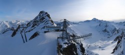 Archiv Foto Webcam Sölden: Bergstation Tiefenbachgletscher 15:00