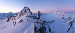 Archiv Foto Webcam Sölden: Bergstation Tiefenbachgletscher 05:00