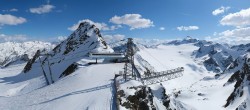 Archiv Foto Webcam Sölden: Bergstation Tiefenbachgletscher 15:00