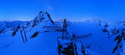 Archiv Foto Webcam Sölden: Bergstation Tiefenbachgletscher 03:00