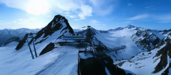 Archiv Foto Webcam Sölden: Bergstation Tiefenbachgletscher 01:00
