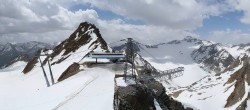 Archiv Foto Webcam Sölden: Bergstation Tiefenbachgletscher 11:00