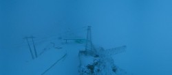 Archiv Foto Webcam Sölden: Bergstation Tiefenbachgletscher 01:00