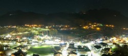 Archiv Foto Webcam Sölden: Blick auf den Ort 23:00