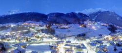 Archiv Foto Webcam Sölden: Blick auf den Ort 05:00