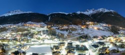 Archiv Foto Webcam Sölden: Blick auf den Ort 03:00