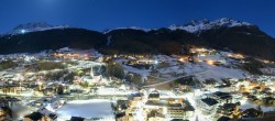 Archiv Foto Webcam Sölden: Blick auf den Ort 05:00