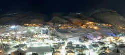 Archiv Foto Webcam Sölden: Blick auf den Ort 23:00