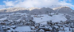 Archiv Foto Webcam Sölden: Blick auf den Ort 07:00