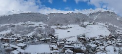 Archiv Foto Webcam Sölden: Blick auf den Ort 09:00