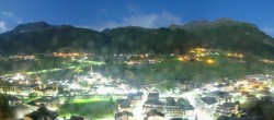 Archiv Foto Webcam Sölden: Blick auf den Ort 23:00