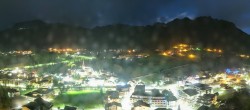 Archiv Foto Webcam Sölden: Blick auf den Ort 23:00