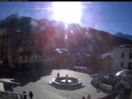 Archiv Foto Webcam Ponte di Legno: Piazza 11:00