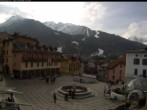 Archived image Webcam Ponte di Legno: Piazza 09:00