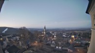 Archiv Foto Webcam Schöneck: Blick vom Rathaus Richtung Kirche 06:00