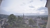 Archiv Foto Webcam Schöneck: Blick vom Rathaus Richtung Kirche 17:00