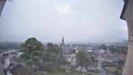 Archiv Foto Webcam Schöneck: Blick vom Rathaus Richtung Kirche 19:00