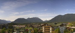 Archived image Webcam Mieming Plateau: Alpenresort Schwarz 11:00