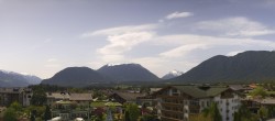 Archived image Webcam Mieming Plateau: Alpenresort Schwarz 13:00
