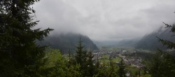 Archiv Foto Webcam Mayrhofen: Blick vom Gasthof Wiesenhof auf den Ort 09:00
