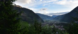 Archiv Foto Webcam Mayrhofen: Blick vom Gasthof Wiesenhof auf den Ort 05:00
