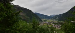 Archiv Foto Webcam Mayrhofen: Blick vom Gasthof Wiesenhof auf den Ort 11:00