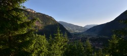 Archiv Foto Webcam Mayrhofen: Blick vom Gasthof Wiesenhof auf den Ort 06:00