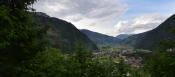Archiv Foto Webcam Mayrhofen: Blick vom Gasthof Wiesenhof auf den Ort 17:00