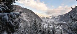 Archiv Foto Webcam Mayrhofen: Blick vom Gasthof Wiesenhof auf den Ort 07:00