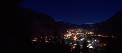 Archiv Foto Webcam Mayrhofen: Blick vom Gasthof Wiesenhof auf den Ort 03:00