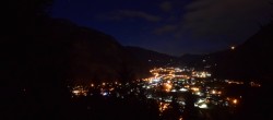 Archiv Foto Webcam Mayrhofen: Blick vom Gasthof Wiesenhof auf den Ort 03:00