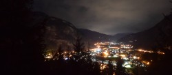 Archiv Foto Webcam Mayrhofen: Blick vom Gasthof Wiesenhof auf den Ort 01:00