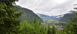 Archiv Foto Webcam Mayrhofen: Blick vom Gasthof Wiesenhof auf den Ort 02:00