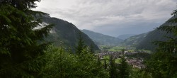Archiv Foto Webcam Mayrhofen: Blick vom Gasthof Wiesenhof auf den Ort 17:00
