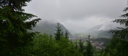 Archiv Foto Webcam Mayrhofen: Blick vom Gasthof Wiesenhof auf den Ort 19:00