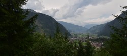 Archived image Webcam Mayrhofen im Zillertal - Town View 13:00