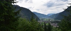 Archiv Foto Webcam Mayrhofen: Blick vom Gasthof Wiesenhof auf den Ort 05:00