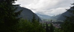 Archived image Webcam Mayrhofen im Zillertal - Town View 19:00